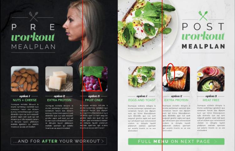 magazine spread Field and Depth